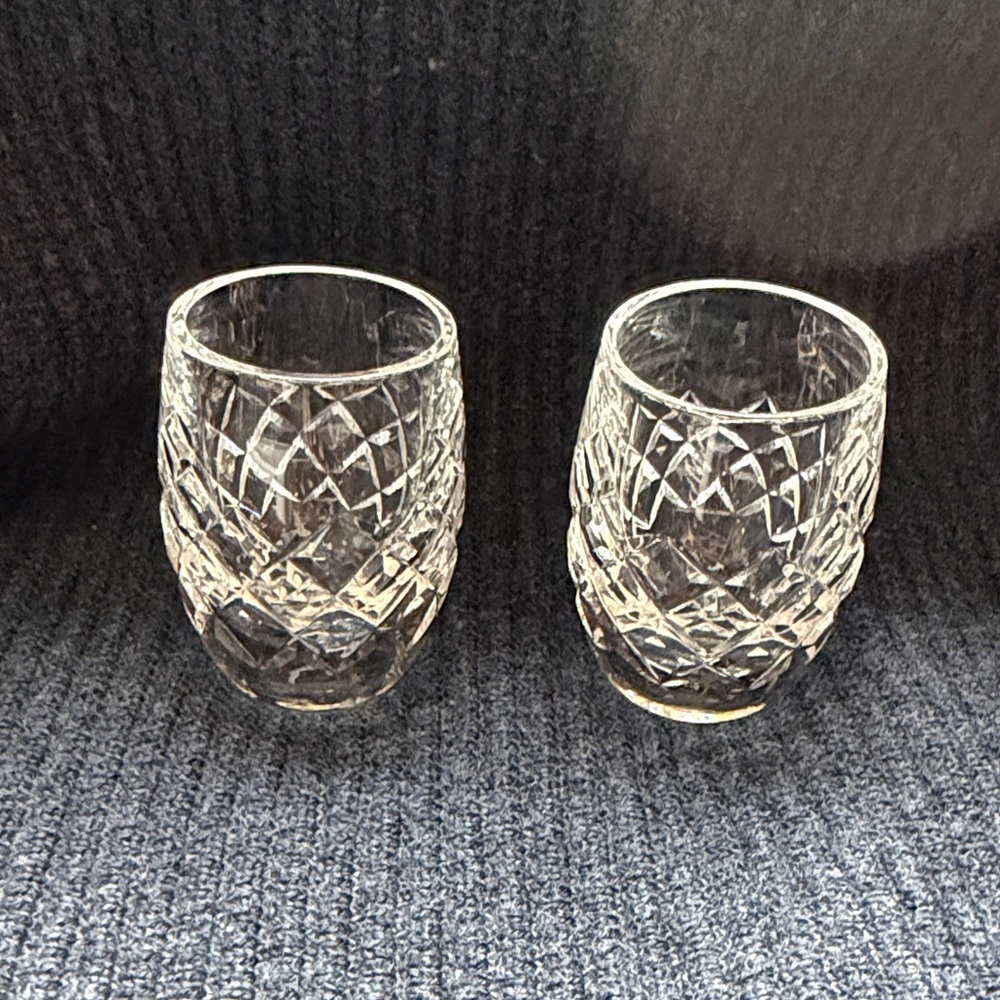 Waterford Crystal Shot Glasses -Set of 2